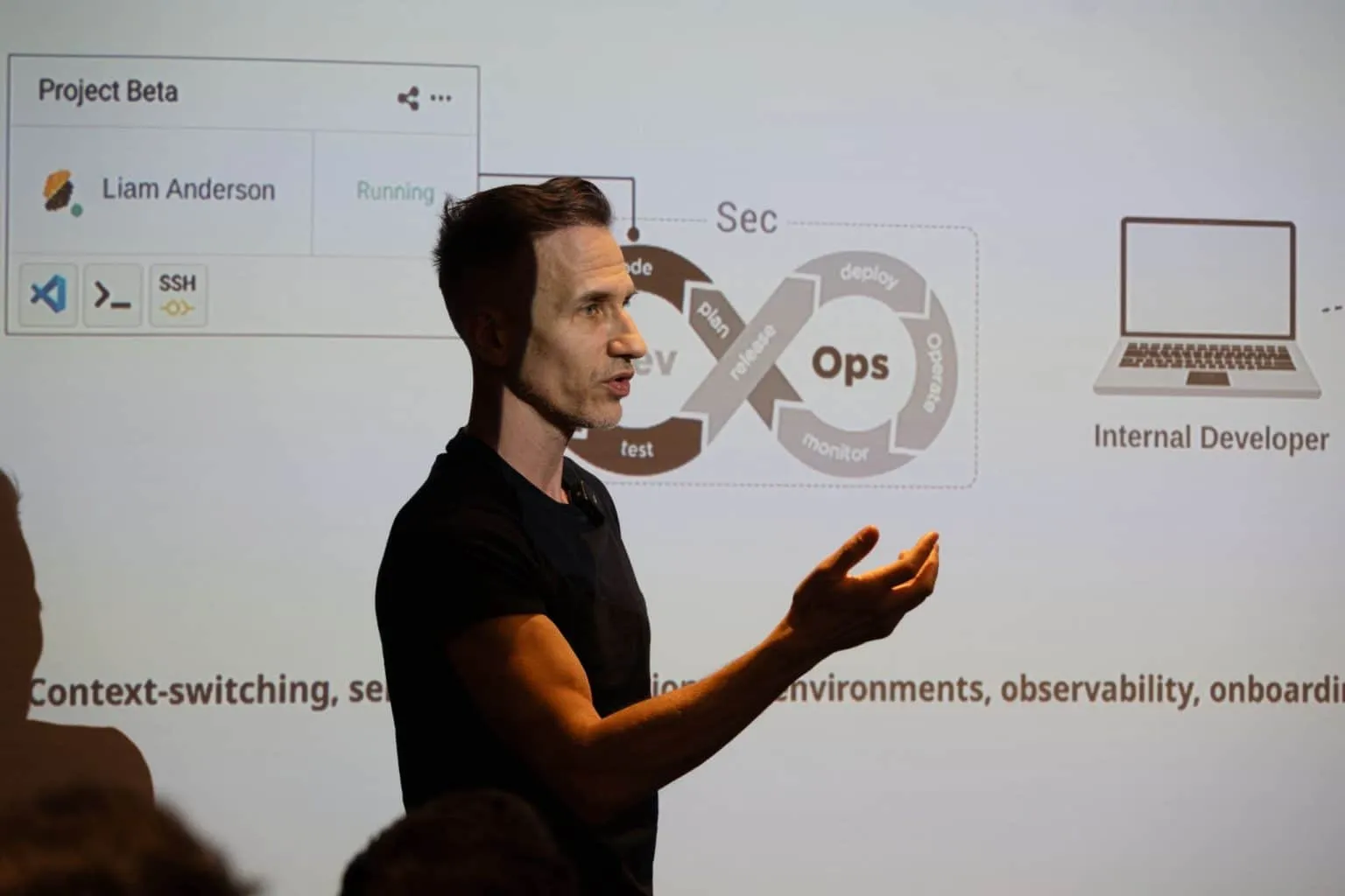 DevOps presentation at the meetup